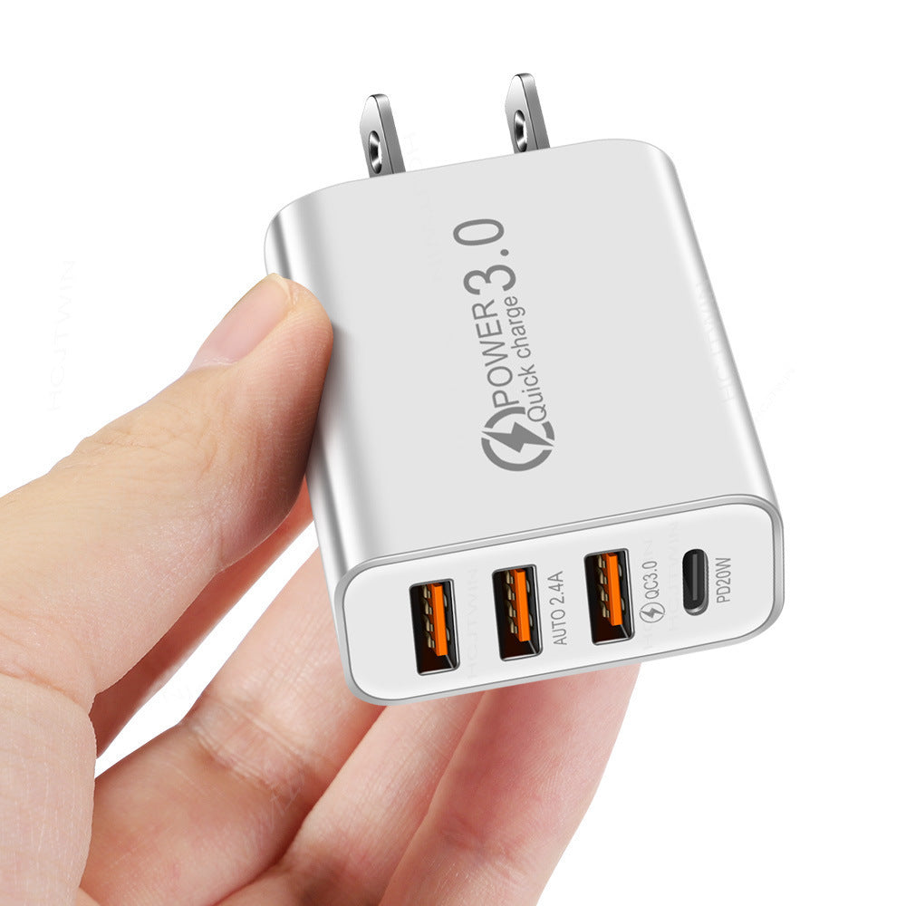 Multi-Port USB & USB-C Wall Charger