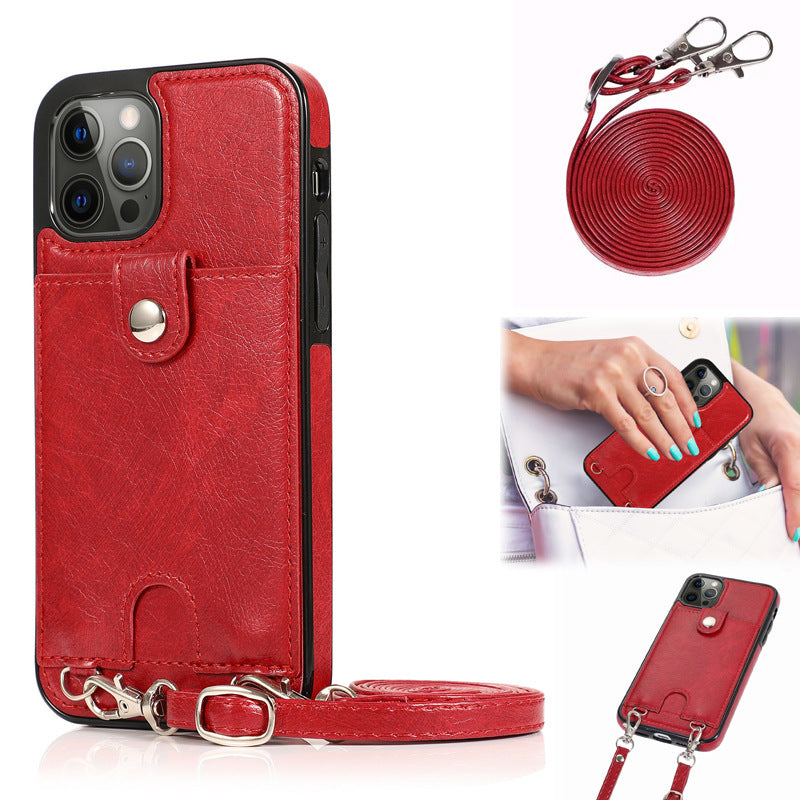 Crossbody Card Holder iPhone Case | Choose Your Model
