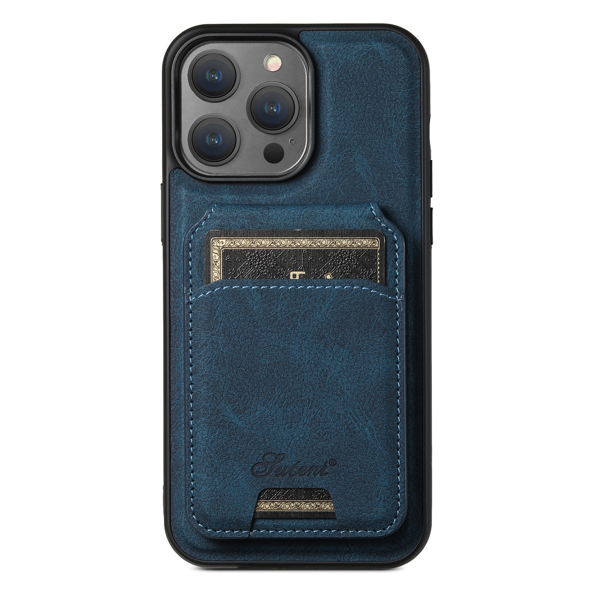 Magnetic Card Holder iPhone Case with Stand | Choose Your Model