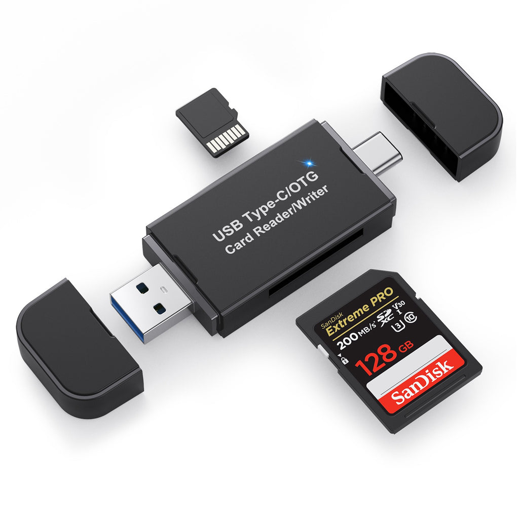 USB-C OTG Card Reader