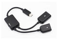 2-in-1 Micro-USB OTG Adapter Cable | 20 cm