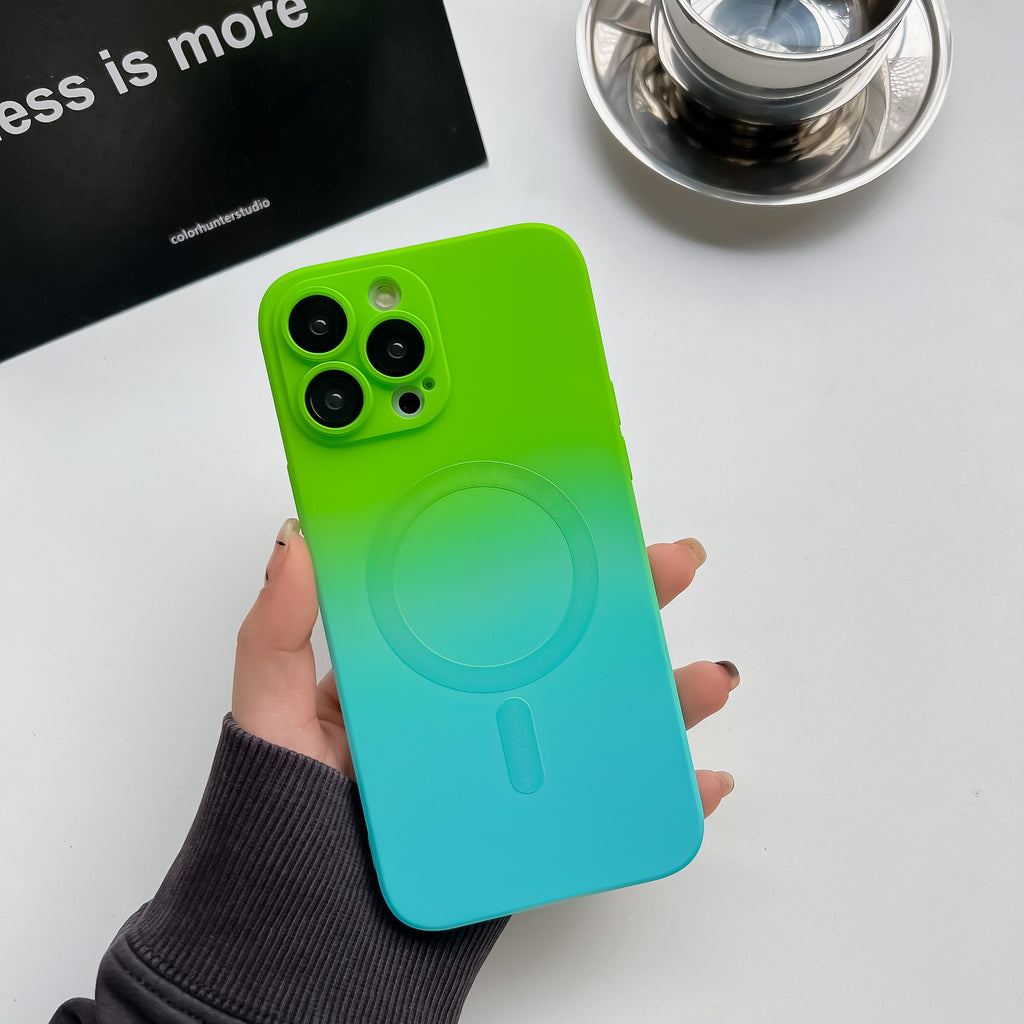 Two-Tone Gradient Magnetic iPhone Case | Choose Your Model