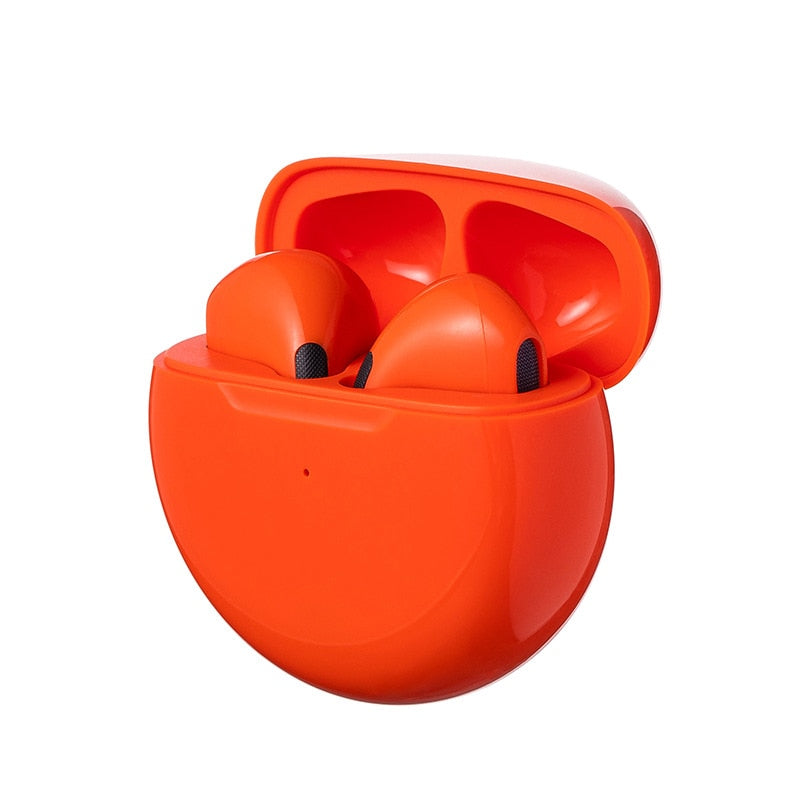 Pro6 TWS Touch-Control Bluetooth Earbuds