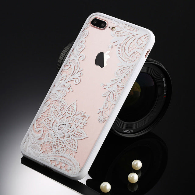 Lace Floral iPhone Case | Choose Your Model