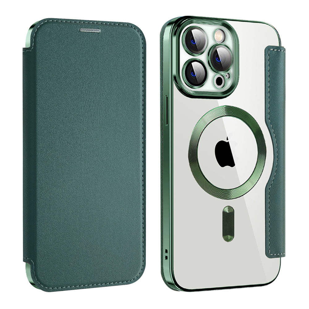 Magnetic Flip Card-Holder iPhone Case | Choose Your Model