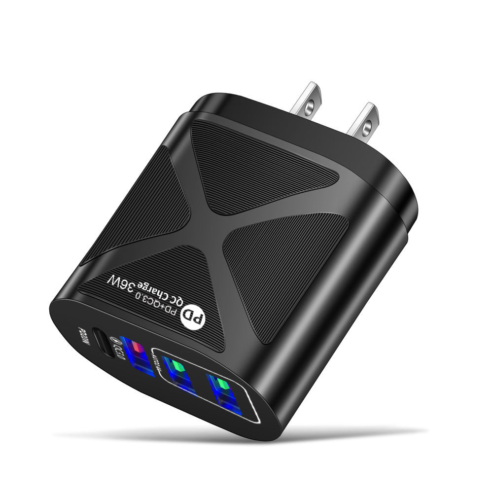 Dual USB PD & QC Wall Charger