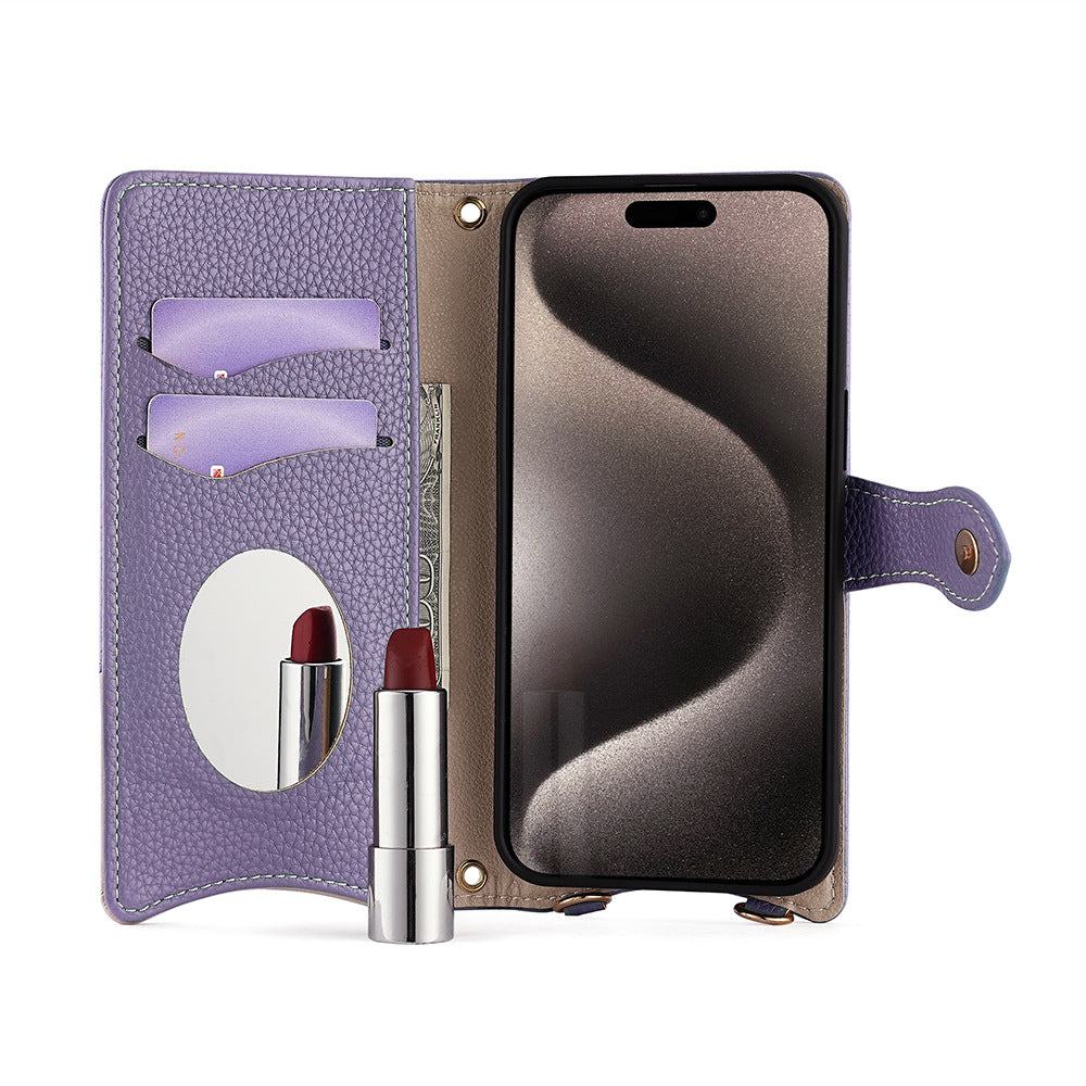 Mirror Flip Wallet iPhone Case | Choose Your Model