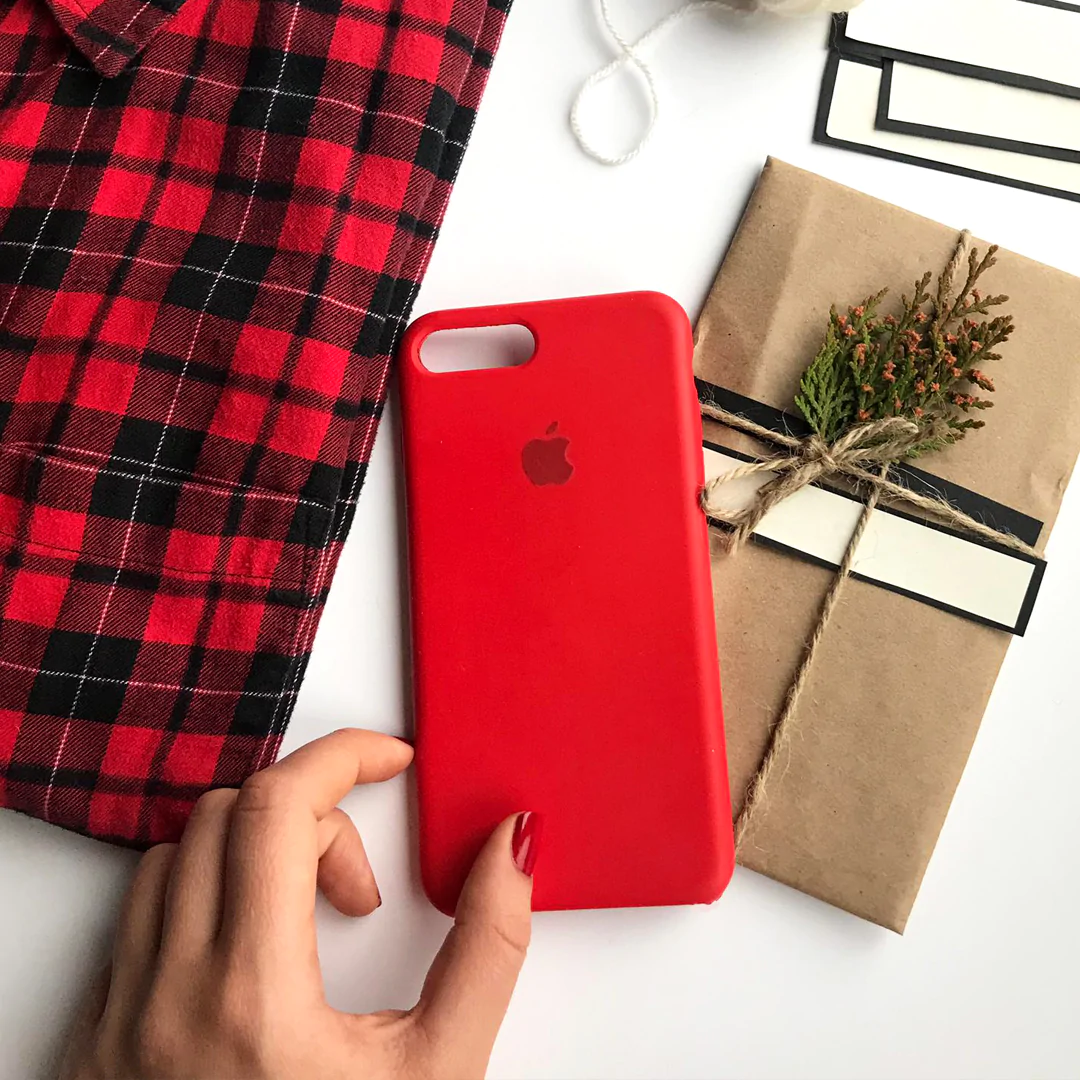 Red Silicone iPhone Case | Choose Your Model