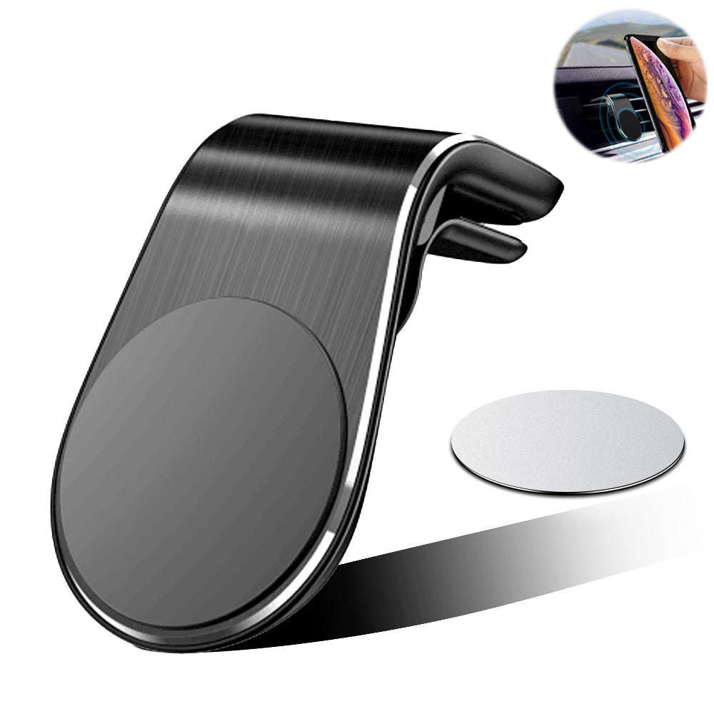 Magnetic Car Phone Mount | Choose Metal Plates