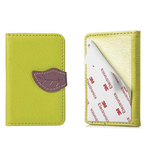 Adhesive Phone Card-Holder Pocket