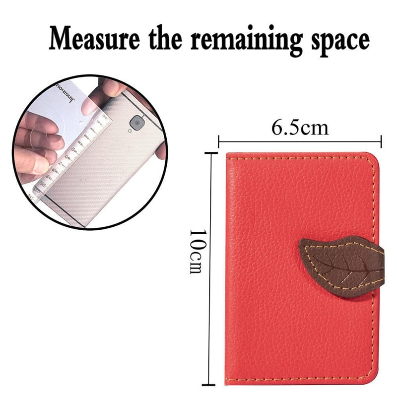 Adhesive Phone Card-Holder Pocket