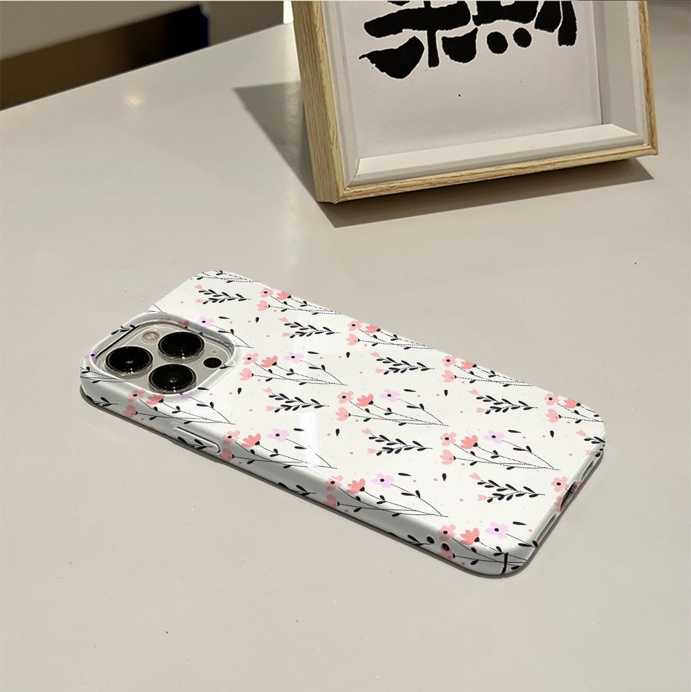 Floral Hard-Shell iPhone Case | Choose Your Model