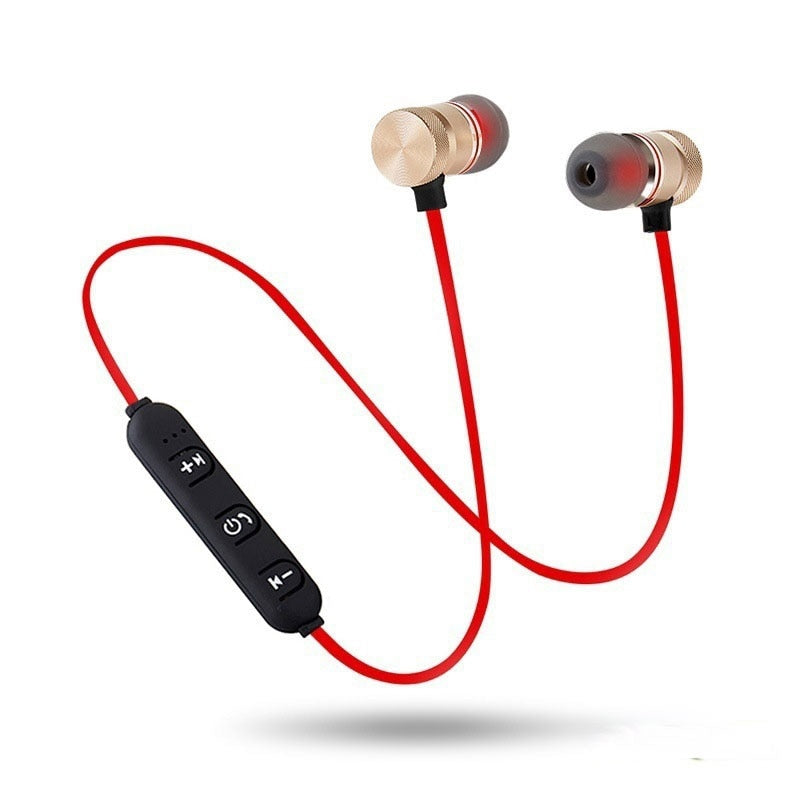 Magnetic Neckband Bluetooth Earphones