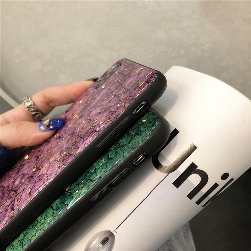 Marble Glitter iPhone Case | Choose Your Model
