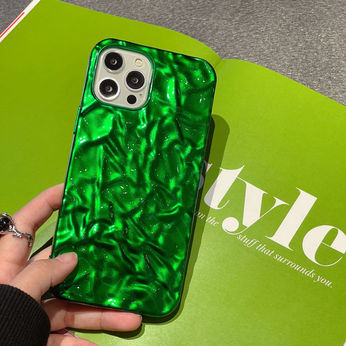 Glossy Textured iPhone Case | Choose Your Model