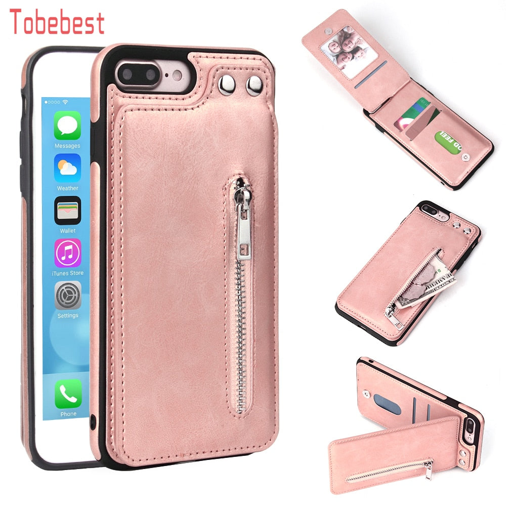 Zipper Wallet iPhone Case | Choose Your Model