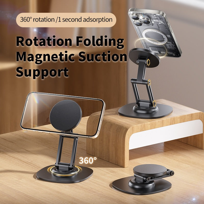 Rotating Foldable Magnetic Phone Holder