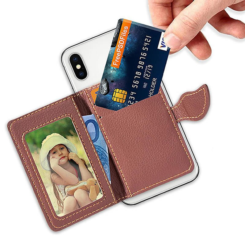 Adhesive Phone Card-Holder Pocket