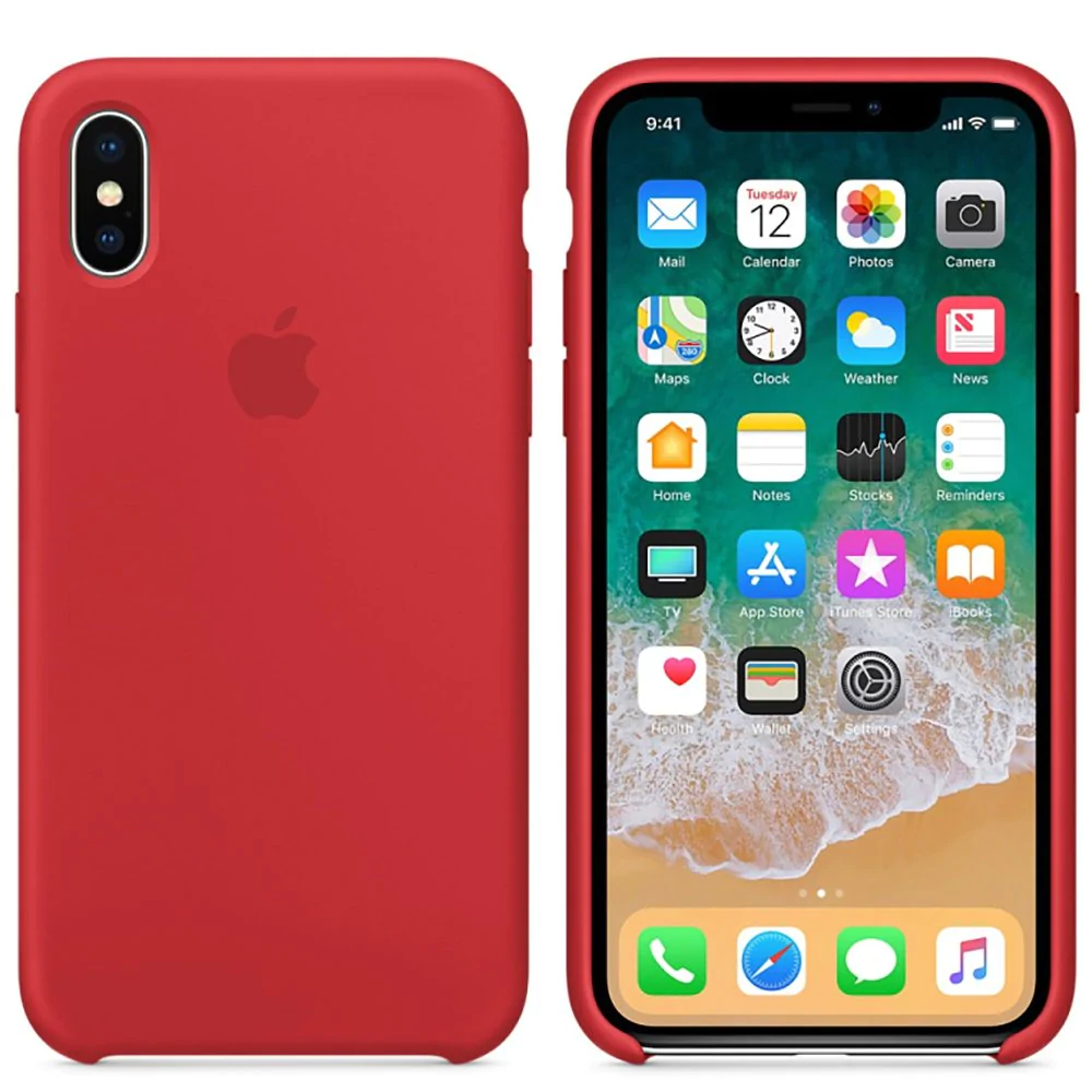 Red Silicone iPhone Case | Choose Your Model