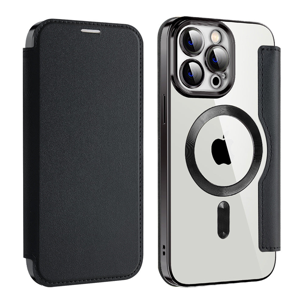 Magnetic Flip Card-Holder iPhone Case | Choose Your Model
