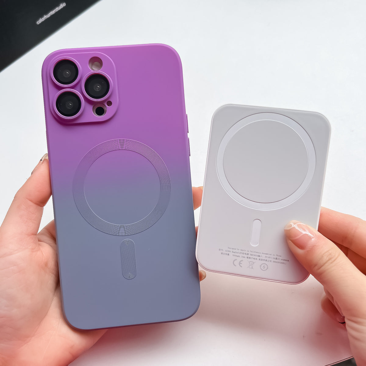 Two-Tone Gradient Magnetic iPhone Case | Choose Your Model