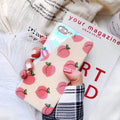 Pink Peach Print iPhone Case | Choose Your Model