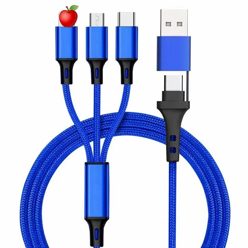 3-in-1 Braided Phone Charging Cable | 1.2m