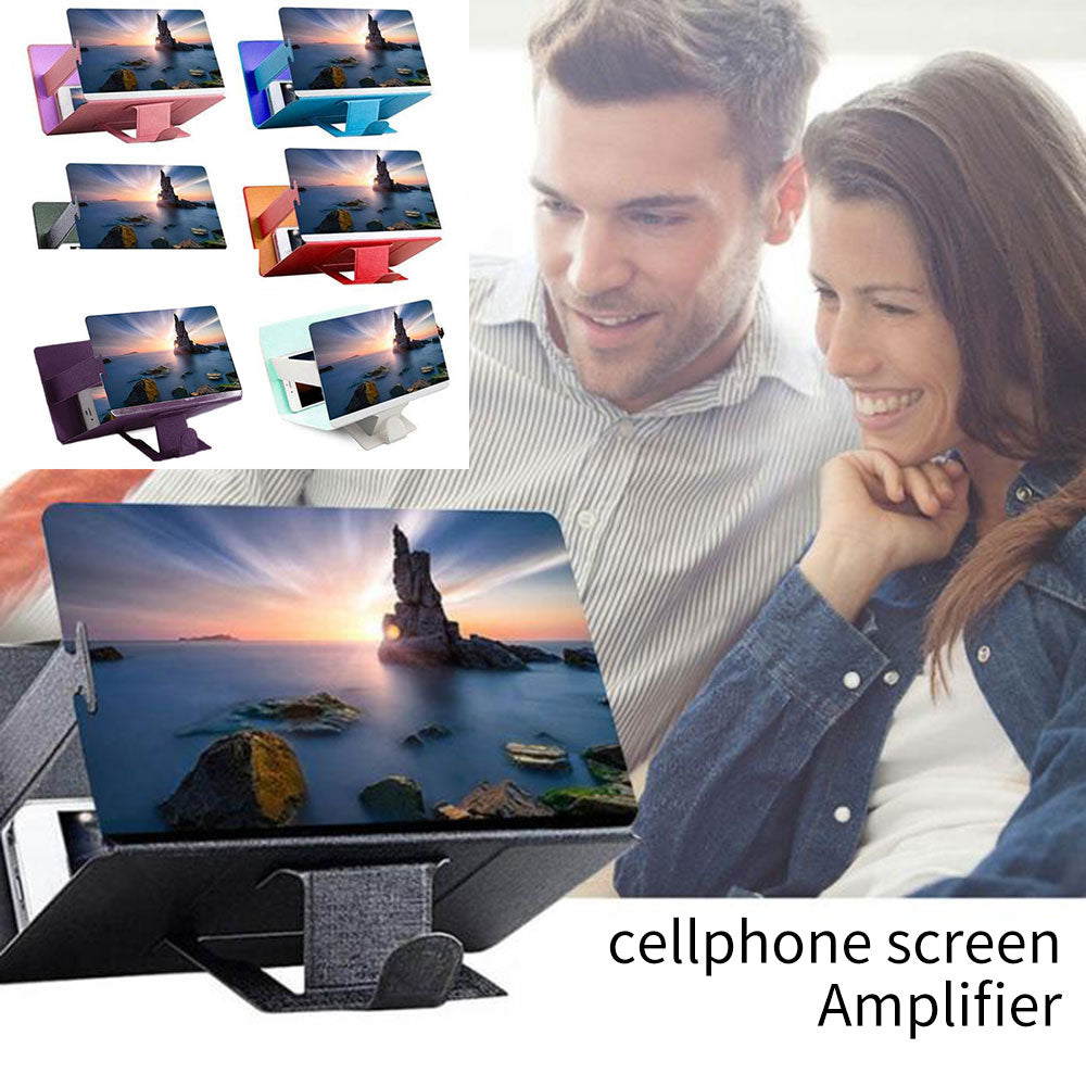 Desktop Phone Screen Magnifier with Stand