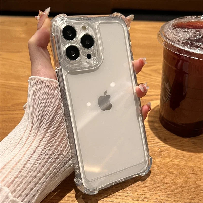 Clear Shock-Resistant iPhone Case | Choose Your Model