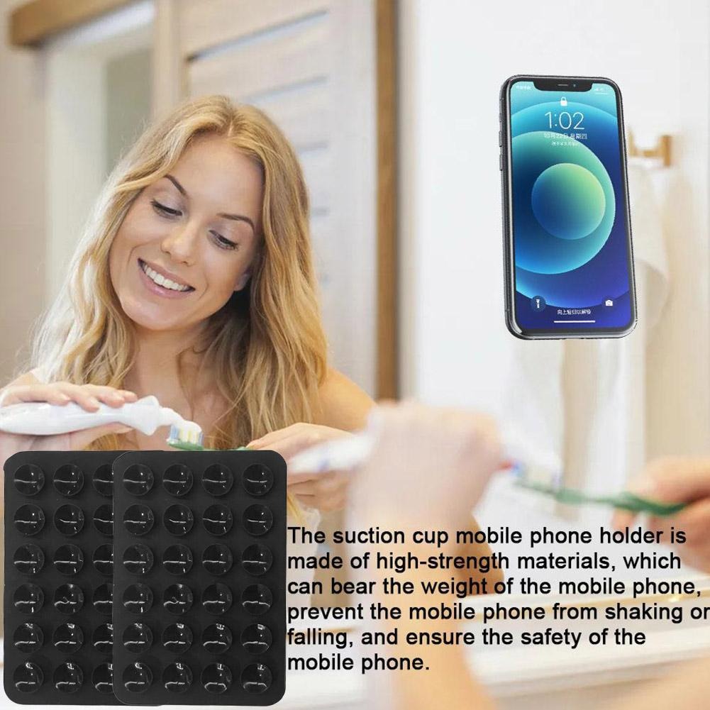Silicone Suction-Cup Phone Pad