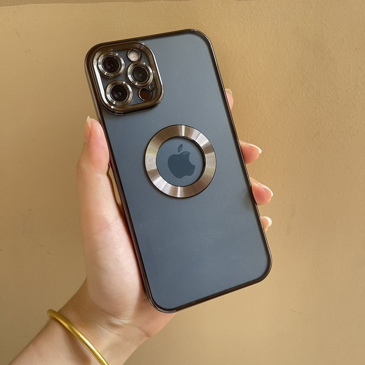 Hollow Metallic-Look iPhone Case | Choose Your Model