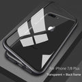 Magnetic-Frame Glass-Back iPhone Case | Choose Your Model