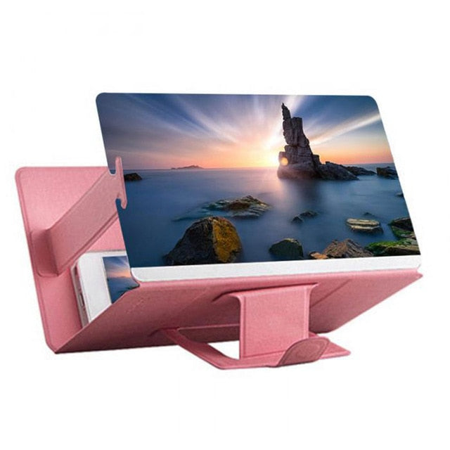 Desktop Phone Screen Magnifier with Stand