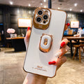 Metallic-Look iPhone Case with Ring Grip | Choose Model