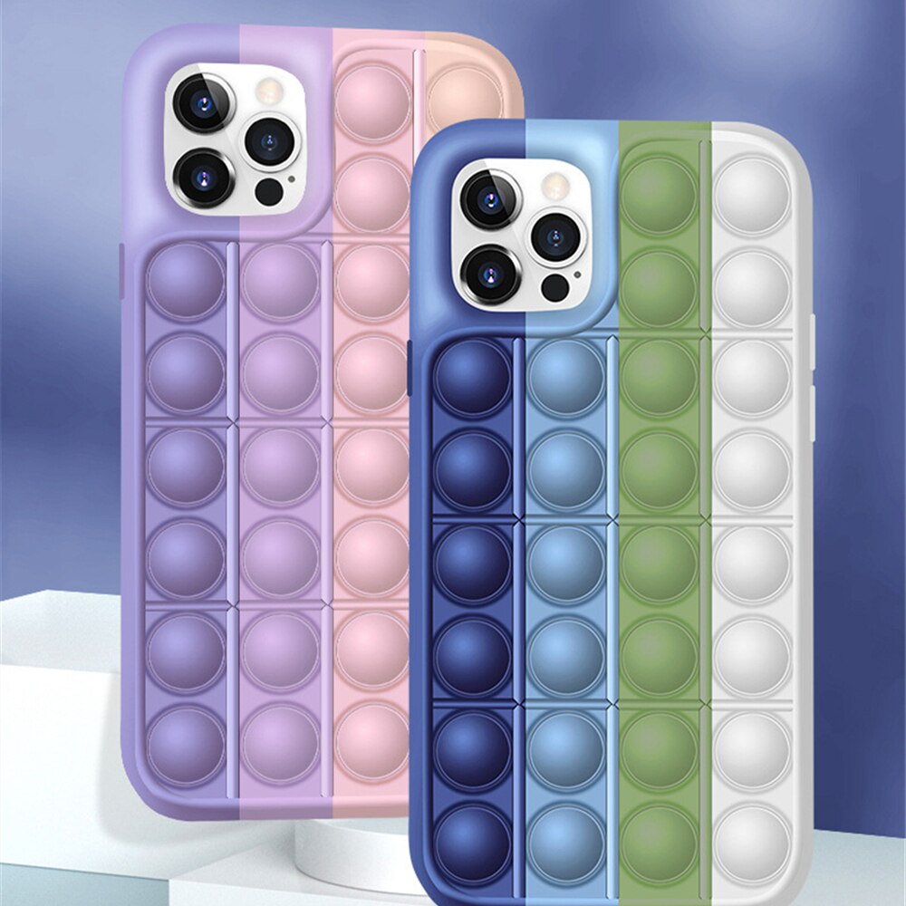 Push-Pop Game Silicone iPhone Case | Choose Model