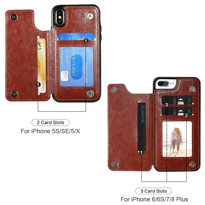 Retro Wallet iPhone Case | Choose Your Model