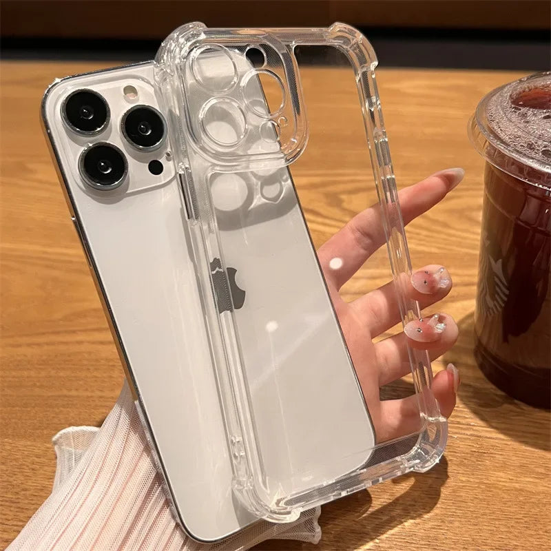Clear Shock-Resistant iPhone Case | Choose Your Model