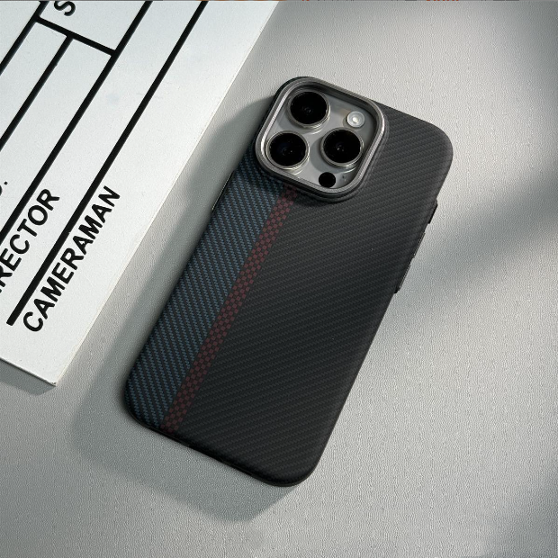 Carbon-Fiber Look Magnetic iPhone Case | Choose Your Model