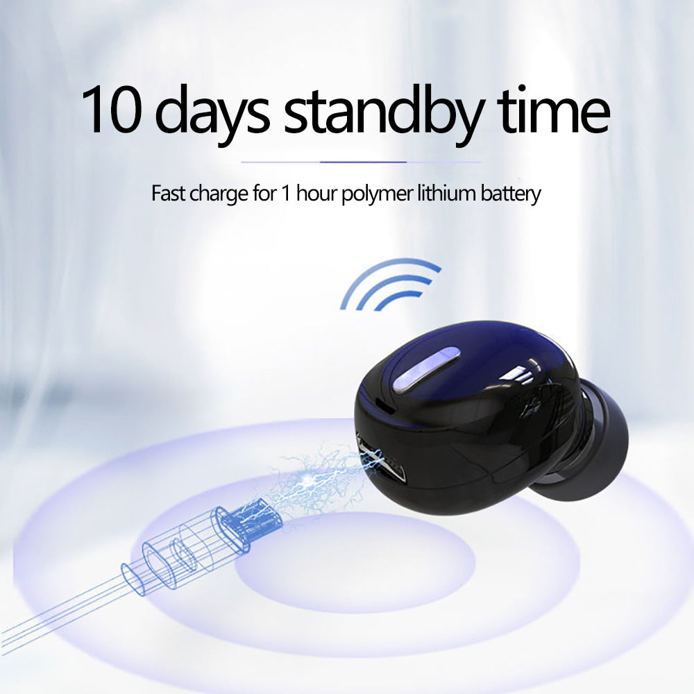 Mini Bluetooth Earpiece with Microphone