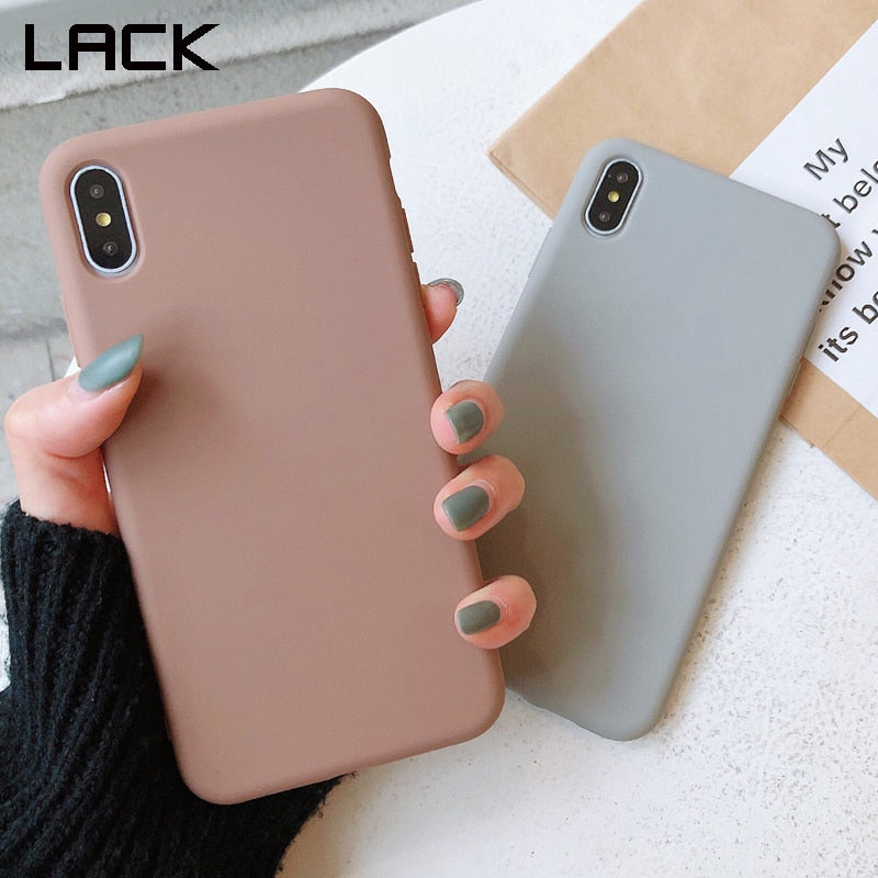 Candy Color Soft TPU iPhone Case | Choose Your Model
