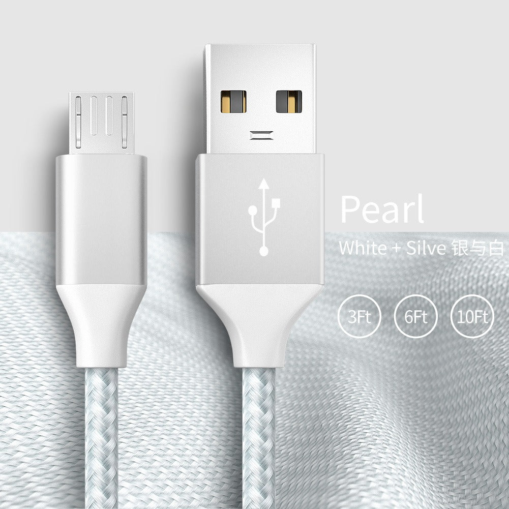 Braided USB-A to Micro-USB Charging Cable | 1m