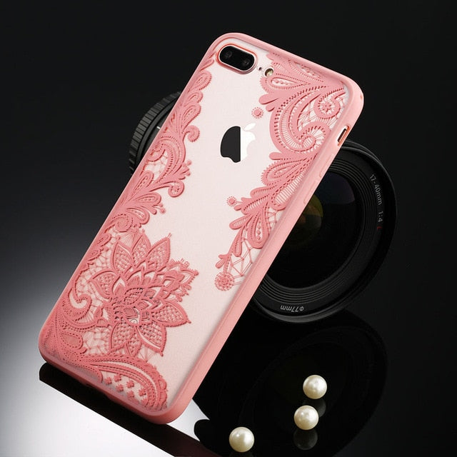 Lace Floral iPhone Case | Choose Your Model