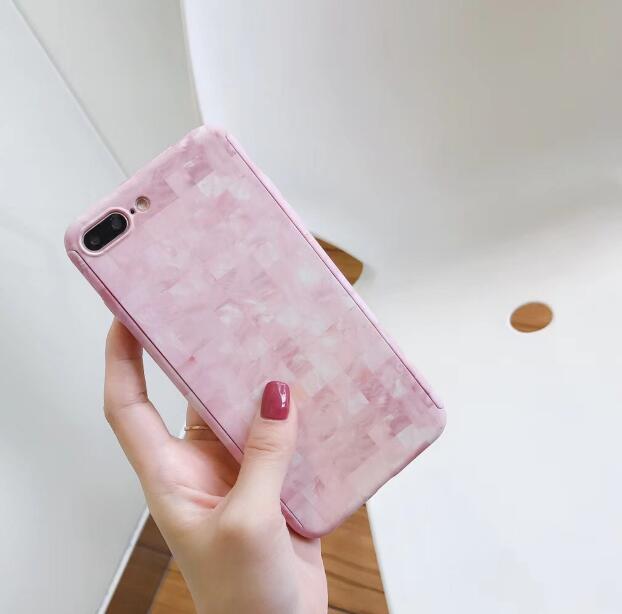 Marble & Leaf Print iPhone Case | Choose Your Model