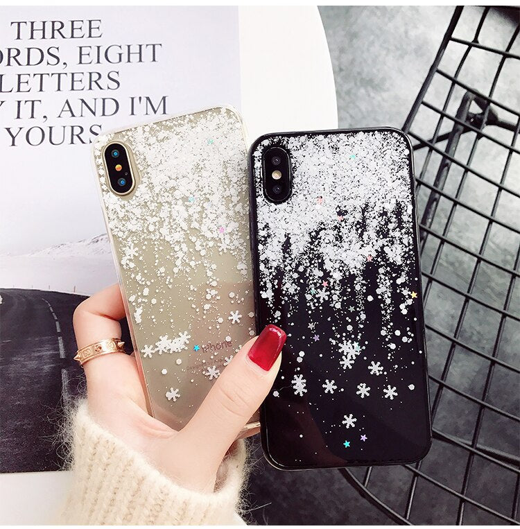 Snowflake & Star iPhone Case | Choose Your Model