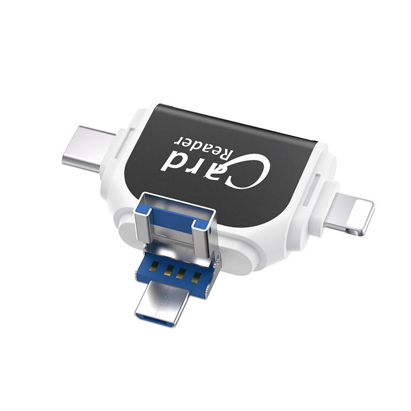 4-in-1 SD & TF Card Reader