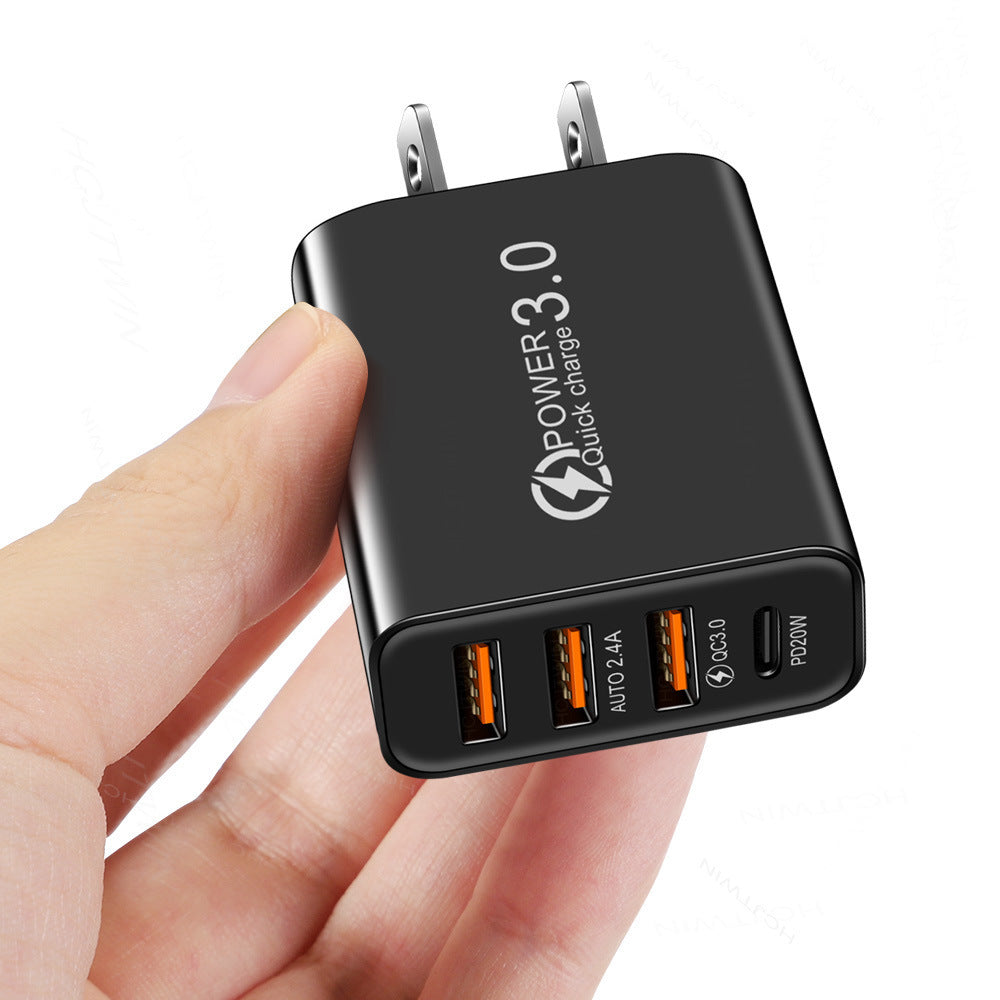 Multi-Port USB & USB-C Wall Charger