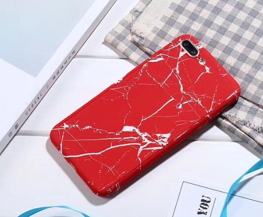 Marble & Leaf Print iPhone Case | Choose Your Model