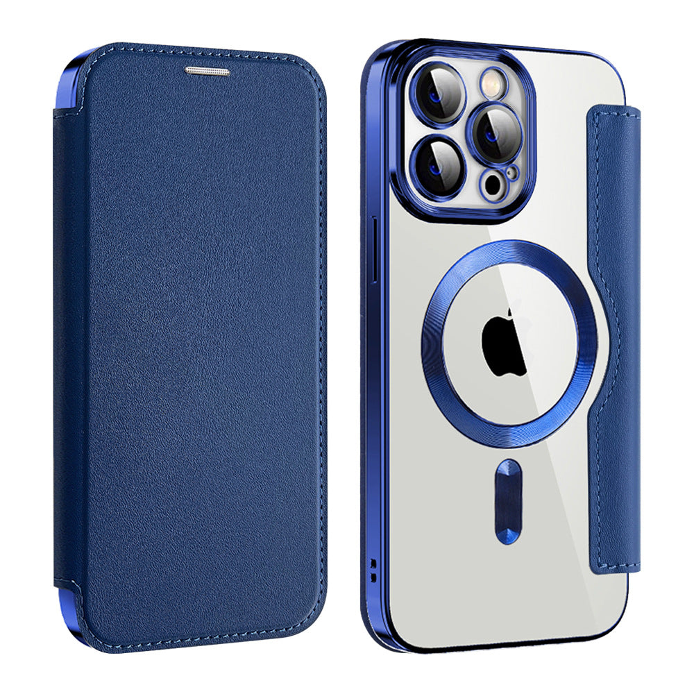 Magnetic Flip Card-Holder iPhone Case | Choose Your Model