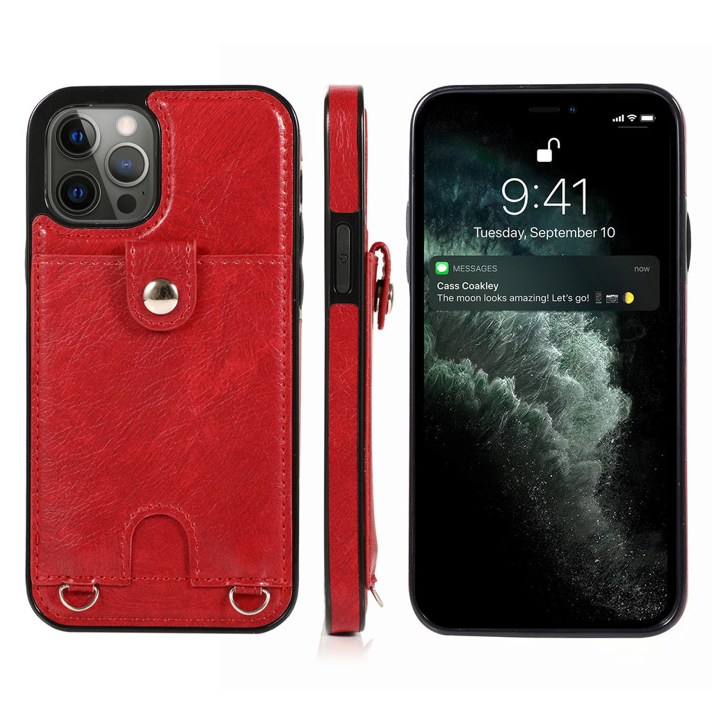 Crossbody Card Holder iPhone Case | Choose Your Model