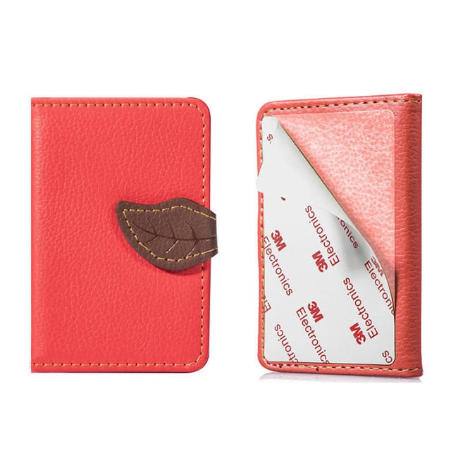 Adhesive Phone Card-Holder Pocket